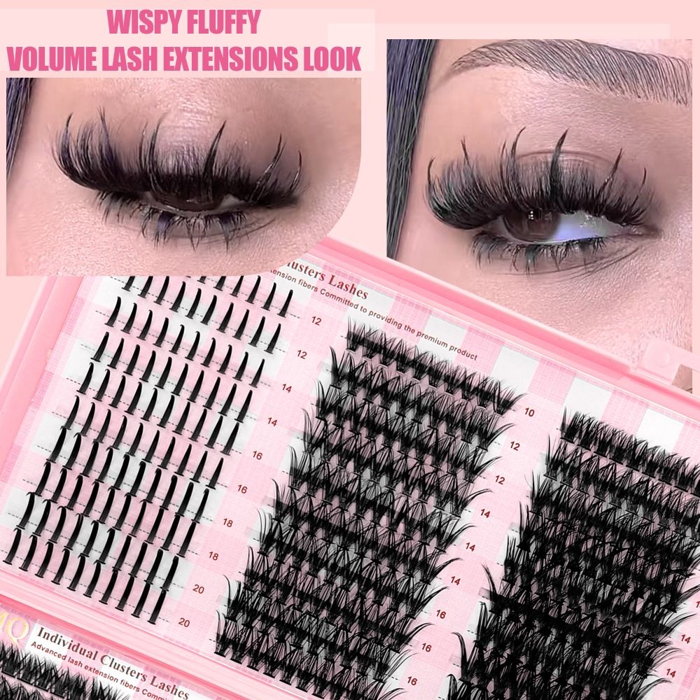 9-16mm Length False Eyelashes  - đánh giá và giá Eyelash Extension Look